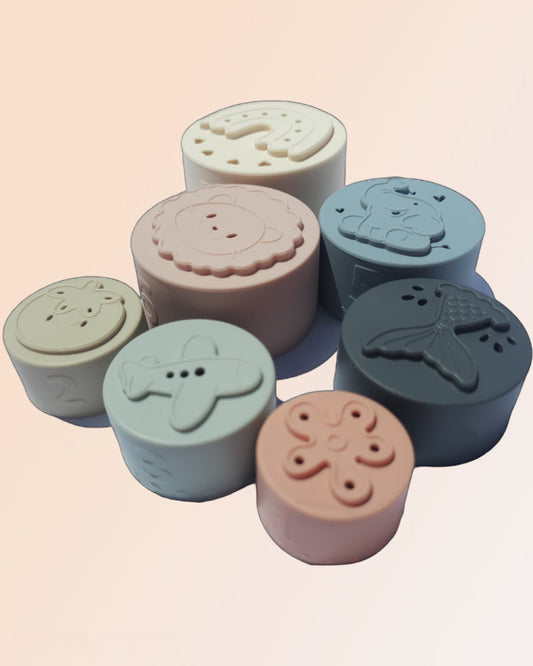 Set tazze impilabili