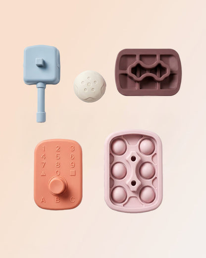 Giochi impilabili in silicone ( Macchina, Carro armato e UFO )