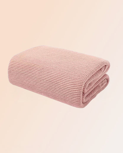 Coperta lavorata a maglia