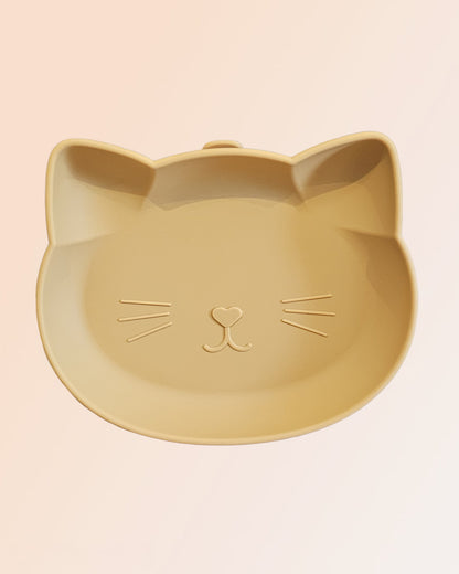 Piatto a forma di gattino