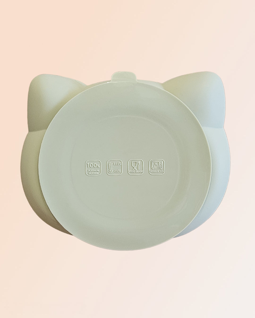 Piatto a forma di gattino