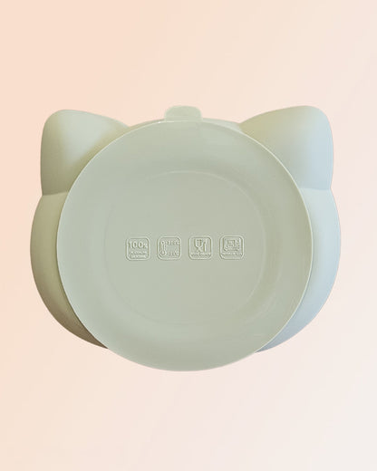 Piatto a forma di gattino